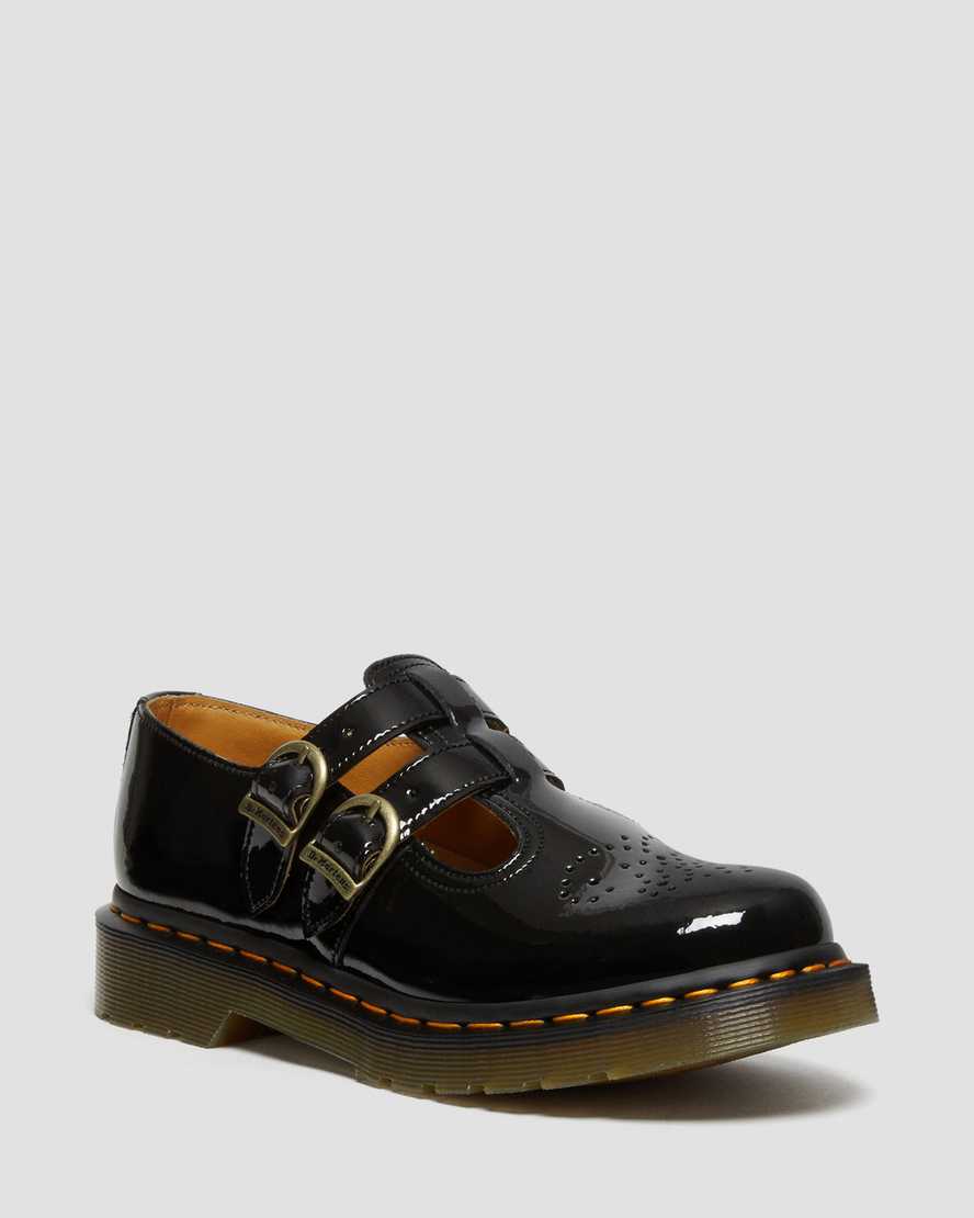 Dr Martens 8065 Patent Classic Mary Jane Shoes Black 37 Clearance Sale Dr Martens Factory Outlet